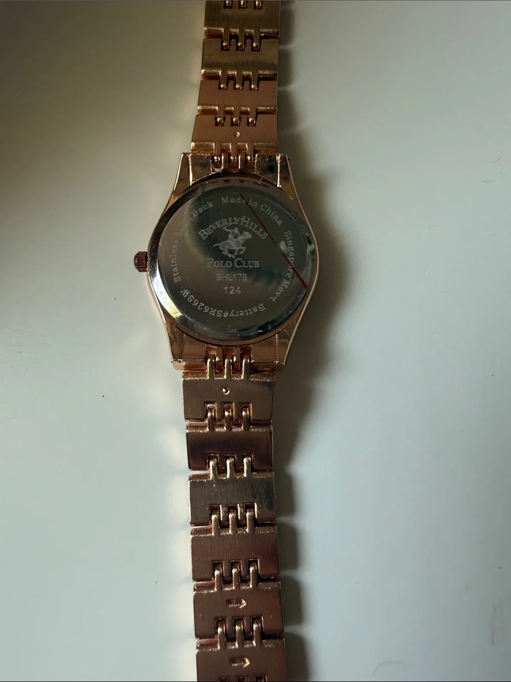 Beverly Hills Polo Club Rose Gold Women's Bracelet Watch
